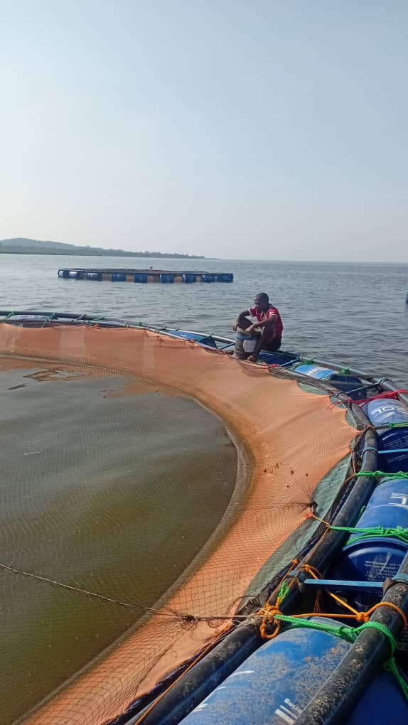 Community aquaculture project site